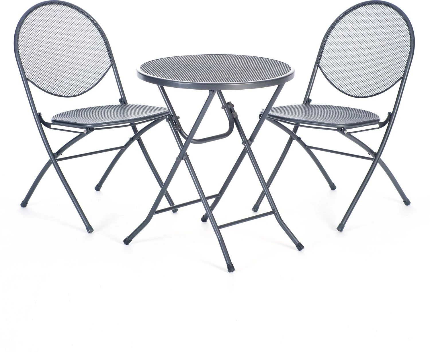 Intratuin Klaptafel Max Antraciet D 60 H 72 Cm 3 Intratuin Klaptafel Max Antraciet D 60 H 72 Cm - Afbeelding 3