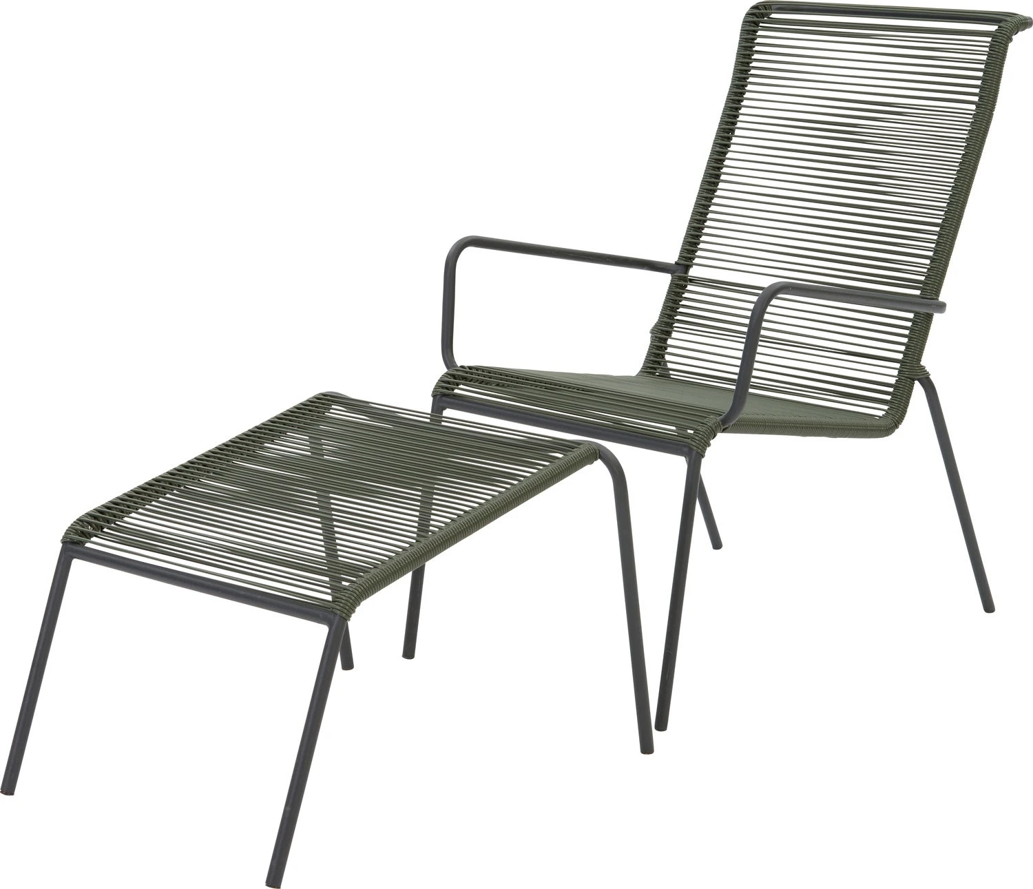 Intratuin Relaxstoel Steef Groen 4 Intratuin Relaxstoel Steef Groen - Afbeelding 4