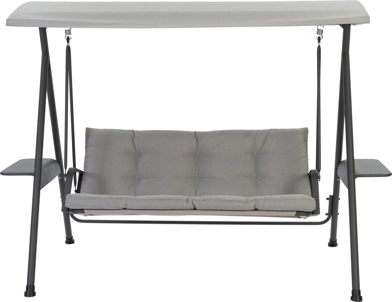 Intratuin Schommelbank Klaas Grijs 237 X 136 X 170 Cm 2 Intratuin Schommelbank Klaas Grijs 237 X 136 X 170 Cm - Afbeelding 2