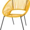 Intratuin Draadstoel Tess Geel