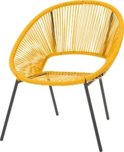 Intratuin Draadstoel Tess Geel