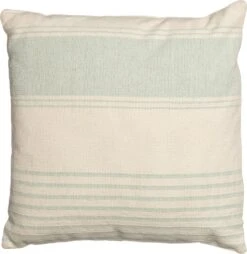 Intratuin Sierkussen Strepen Mint 45 X 45 X 10 Cm