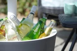 Keter CoolBar Bijzettafel Antraciet D 50 H 87 Cm -Tuinmeubel Serie Winkel 7290103655358 5