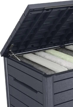 Keter Ontario Opbergbox Antraciet 147 X 86 X 83 Cm 5 Keter Ontario Opbergbox Antraciet 147 X 86 X 83 Cm -Tuinmeubel Serie Winkel 7290106937338 3