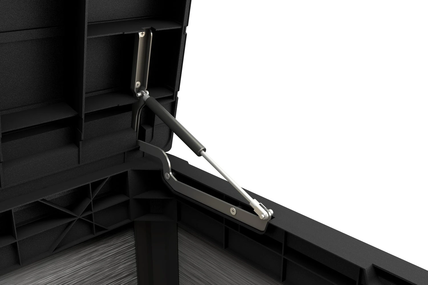 Keter Opbergbox Denali Grijs 152 X 73 X 70 Cm 2 Keter Opbergbox Denali Grijs 152 X 73 X 70 Cm - Afbeelding 2