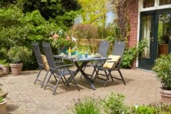 Hartman Verstelbare Standenstoel Aruba Antraciet -Tuinmeubel Serie Winkel 8711268295344 6