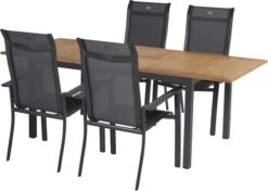 Hartman Verstelbare Standenstoel Alice Antraciet -Tuinmeubel Serie Winkel 8711268422207 4