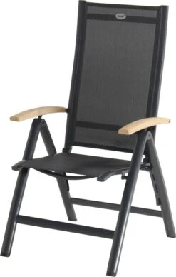 Hartman Verstelbare Standenstoel Troy Antraciet / Teak