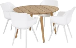 Hartman Kuipstoel Sophie Studio Wit -Tuinmeubel Serie Winkel 8711268463460 8