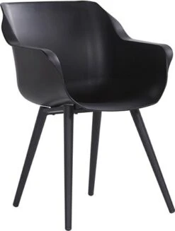 Hartman Kuipstoel Sophie Studio Zwart -Tuinmeubel Serie Winkel 8711268509434 6