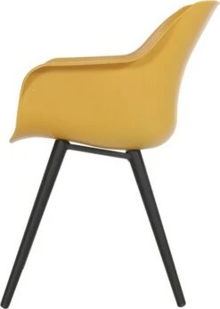 Hartman Kuipstoel Sophie Studio Geel / Zwart -Tuinmeubel Serie Winkel 8711268544473 4