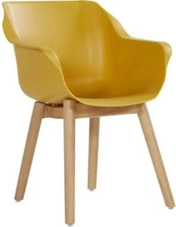 Hartman Kuipstoel Sophie Geel / Teak -Tuinmeubel Serie Winkel 8711268548402 4