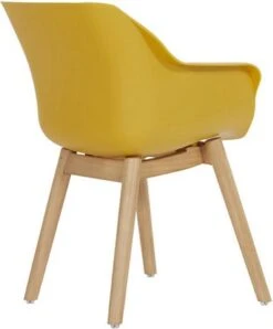 Hartman Kuipstoel Sophie Geel / Teak -Tuinmeubel Serie Winkel 8711268548402 6