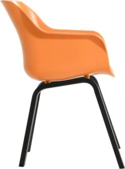 Hartman Kuipstoel Sophie Element Oranje / Zwart -Tuinmeubel Serie Winkel 8711268614831 4 1