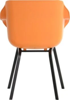 Hartman Kuipstoel Sophie Element Oranje / Zwart -Tuinmeubel Serie Winkel 8711268614831 5 1