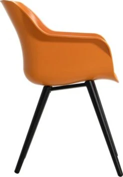 Hartman Kuipstoel Sophie Studio Oranje / Zwart -Tuinmeubel Serie Winkel 8711268614893 4