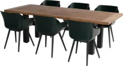 Hartman Kuipstoel Sophie Studio Donkergroen / Zwart -Tuinmeubel Serie Winkel 8711268614909 8