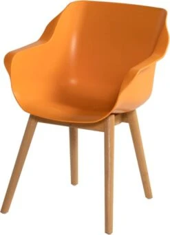 Hartman Kuipstoel Sophie Studio Oranje / Teak