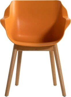 Hartman Kuipstoel Sophie Studio Oranje / Teak -Tuinmeubel Serie Winkel 8711268614961 3