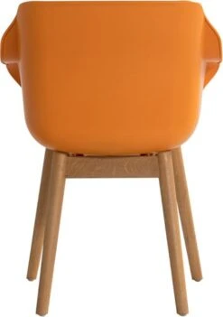 Hartman Kuipstoel Sophie Studio Oranje / Teak -Tuinmeubel Serie Winkel 8711268614961 5