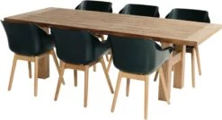 Hartman Kuipstoel Sophie Studio Donkergroen / Teak -Tuinmeubel Serie Winkel 8711268614978 8