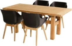 Hartman Kuipstoel Sophie Studio Bruin / Teak -Tuinmeubel Serie Winkel 8711268614985 6