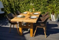 Hartman Kuipstoel Sophie Studio Bruin / Teak -Tuinmeubel Serie Winkel 8711268614985 8