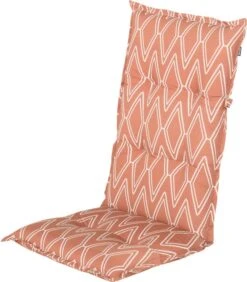Hartman tuinstoel Kussen Emma bruin / Oranje 123 x 50 x 8 cm