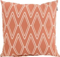 Hartman sierkussen Emma bruin / Oranje 50 x 50 x 16 cm