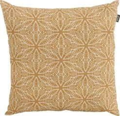 Hartman sierkussen Fleur geel 50 x 50 x 16 cm