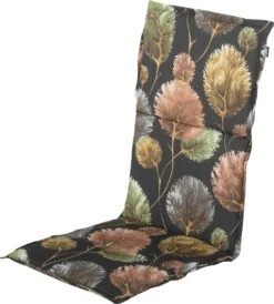 Hartman tuinkussen Hoge Rug Norah zwart 123 x 50 x 8 cm