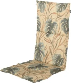 Hartman tuinkussen Hoge Rug Summer geel 123 x 50 x 8 cm