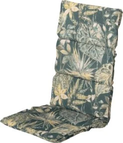 Hartman tuinkussen Hoge Rug Mason blauw 123 x 50 x 10 cm