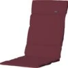 Madison tuinkussen Hoge Rug Panama Bordeaux 125 x 50 cm