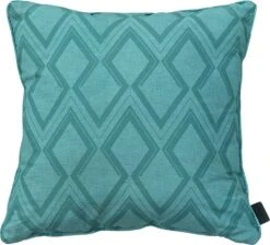 Madison sierkussen Graphic blauw 50 x 50 x 12 cm