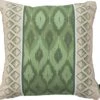 Madison sierkussen Ikatin groen 50 x 50 x 12 cm