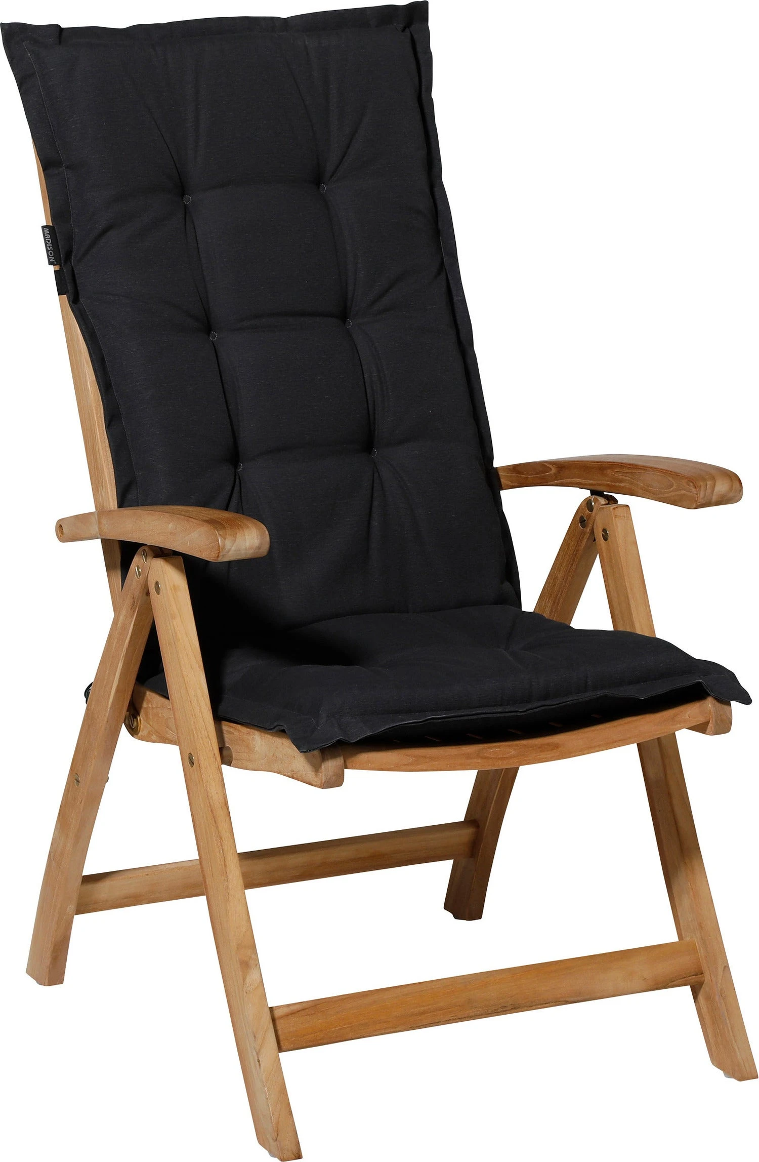 Madison Tuinstoel Kussen Hoge Rug Panama Zwart 123 X 50 X 7 Cm 2 Madison Tuinstoel Kussen Hoge Rug Panama Zwart 123 X 50 X 7 Cm - Afbeelding 2