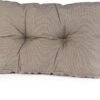 Madison Lounge Armkussen Rib Taupe 60 X 43 X 7 Cm