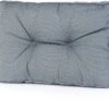 Madison Lounge Armkussen Florance Rib Grijs 60 X 43 X 7 Cm