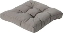Madison Lounge Zitkussen Rib Grijs 73 X 73 X 8 Cm