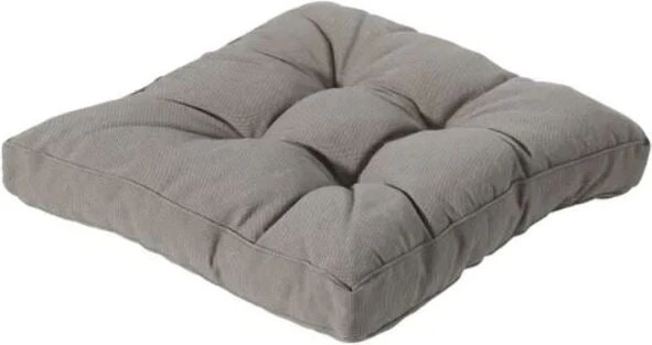 Madison Lounge Zitkussen Rib Grijs 73 X 73 X 8 Cm 1 Madison Lounge Zitkussen Rib Grijs 73 X 73 X 8 Cm