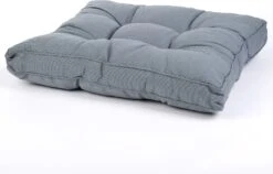 Madison Lounge Zitkussen Florance Rib Grijs 73 X 73 X 8 Cm