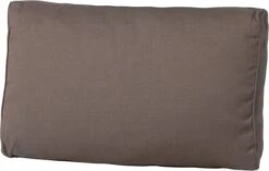 Madison Soft Lounge Rugkussen Rib Taupe 60 X 40 X 7 Cm