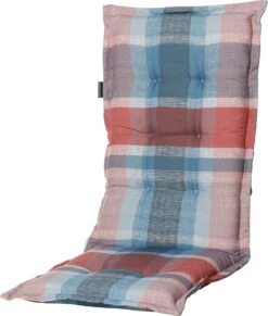 Madison Tuinstoel Kussen Wilson Rood / Blauw 123 X 50 X 8 Cm