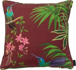 Madison sierkussen Celeste rood 50 x 50 x 12 cm