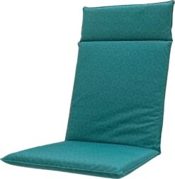 Madison tuinstoel Kussen Check blauw 120 x 50 x 5 cm