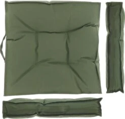 Unique Living zitkussen unique Outdoor Groen 43 x 43 x 7 cm