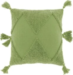 Unique Living sierkussen jef Groen 45 x 45 x 7 cm