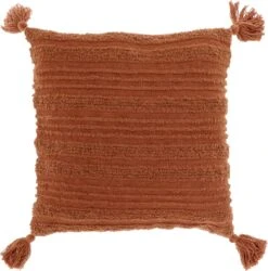 Unique Living sierkussen fonne oranje 45 x 45 x 7 cm