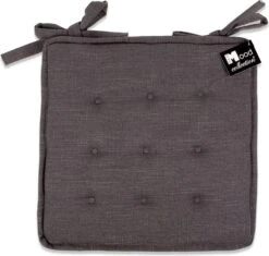 In The Mood Collection Zitkussen Salvador Antraciet 40 X 40 X 2,5 Cm